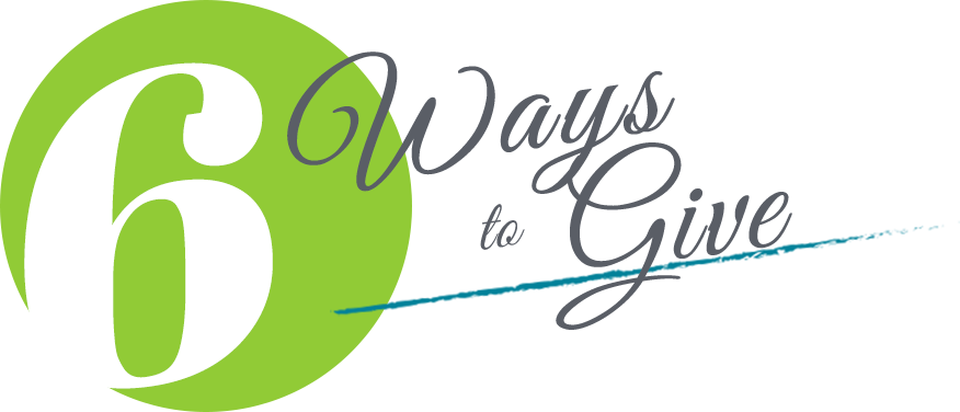 6 ways to give